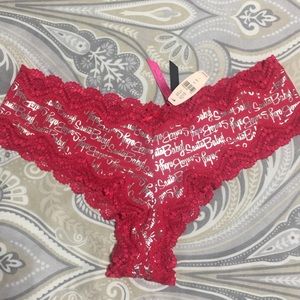 Victoria’s Secret Santa Baby Panties